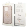 Etui Guess 4G Big Metal Logo do iPhone 15 Pro Max - różowe