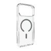 Etui Puro Lite Mag TPU+PC kompatybilne z MagSafe na iPhone 17 Pro - przezroczyste z szarym pierścieniem