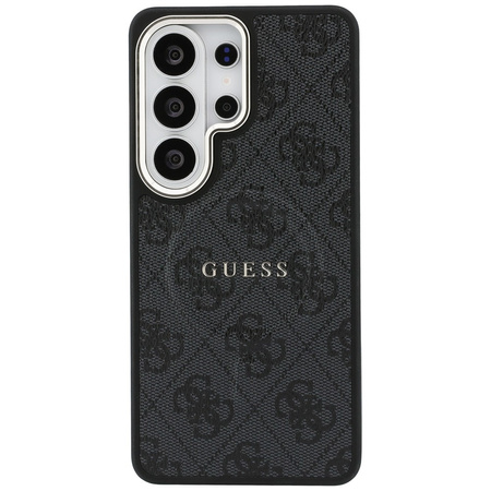 Etui Guess 4G Embossed Ring MagSafe do Samsung Galaxy S26 Ultra czarny