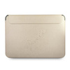 Guess Sleeve GUCS13PUSASLG 13" złoty /gold Saffiano Script