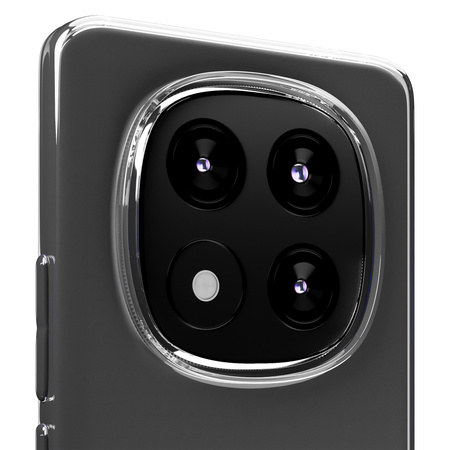 3MK ETUI CLEAR CASE DO REDMI NOTE 14 PRO+ OCHRONA TELEFONU Z WYSOKĄ