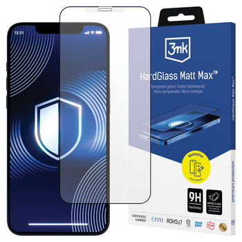 Apple iPhone X/XS/11 Pro - 3mk HardGlass Matt Max