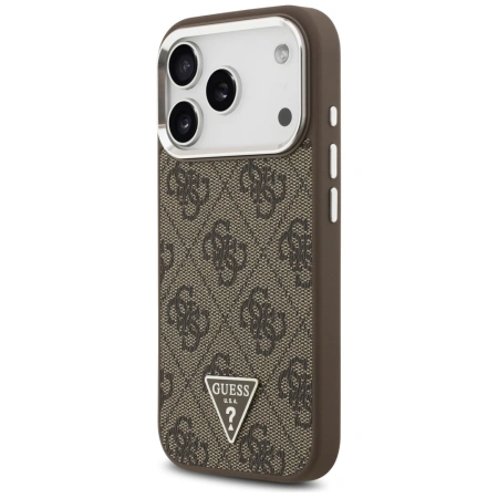 GUESS ETUI DO IPHONE 17 PRO 4G TRIANGLE LOGO MAGSAFE LUXURY DESIGN