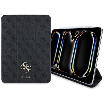 Guess GUFC11PM24PS4SGK iPad Pro 11 2024 czarny/black Magnetic 4G Big Logo
