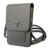 Guess Torebka GUWBSATMGR szary/grey Saffiano Triangle