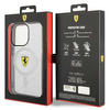 Etui Ferrari FEHMP14XURKT na iPhone 14 Pro Max 6.7" przezroczysty/- przezroczyste hardcase Outline Magsafe