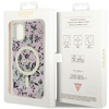 Etui Guess Flower MagSafe GUHMN61HCFWSP na iPhone 11 / Xr - różowe