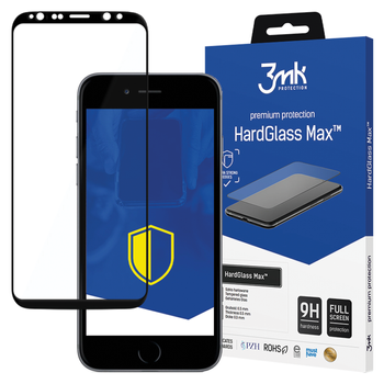 3MK HARDGLASS SZKŁO HARTOWANE DO SAMSUNG GALAXY S8+ Z OCHRONĄ PRZED