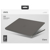 Etui Uniq Claro na MacBook Air 13 (2022) szary/smoke grey