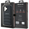 MERCEDES ETUI CASE POKROWIEC DO IPHONE 16 SKÓRZANE Z DEBOSSED LINES Z LOGO