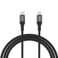 DUDAO KABEL USB-C DO USB-C 1,2M 60W DO TELEFONÓW DO 60W SZYBKIE ŁADOWANIE