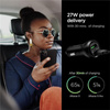 SPIGEN STEADIBOOST F31QC 2-PORT CAR CHARGER PD27W/QC3.0 BLACK
