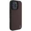 MERCEDES HARDCASE DO IPHONE 16 PRO 6.3 MB WOOD IMITATION LEATHER DO MAGSAFE