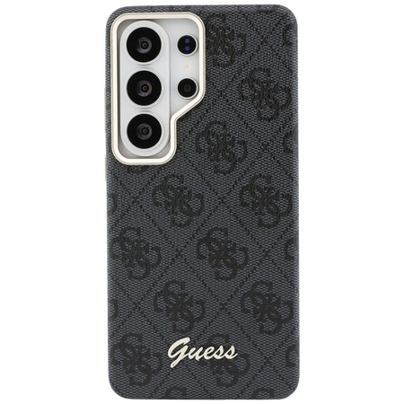 Etui Guess 4G Script MagSafe do Samsung  Galaxy S26 Ultra czarny