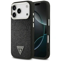 GUESS ETUI GLITTER TRIANGLE LOGO MAGSAFE DO IPHONE 17 PRO OCHRONA