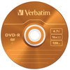 VERBATIM PŁYTA DVD-R 4.7GB 16X DO KOPIOWANIA DANYCH I MULTIMEDIÓW 5 SZTUK