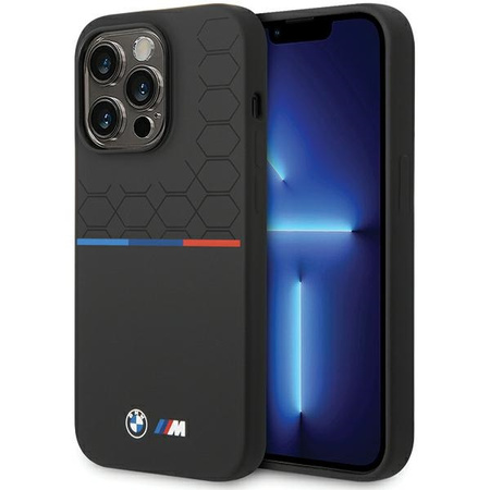BMW ETUI SILICONE PATTERN DO IPHONE 15 PRO MAX 6.7 DO APPLE WYSOKIEJ