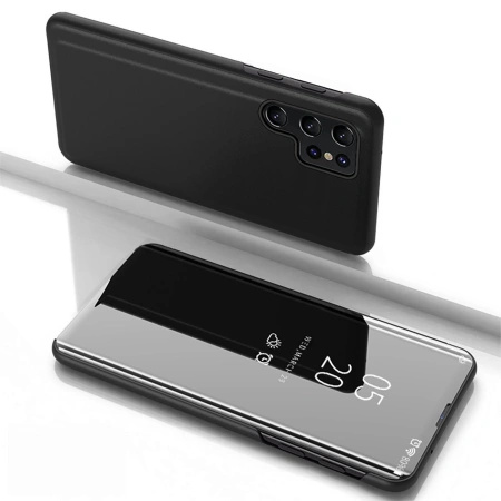 HURTEL ETUI CLEAR VIEW CASE DO SAMSUNG GALAXY S25 ULTRA POKROWIEC Z KLAPKĄ