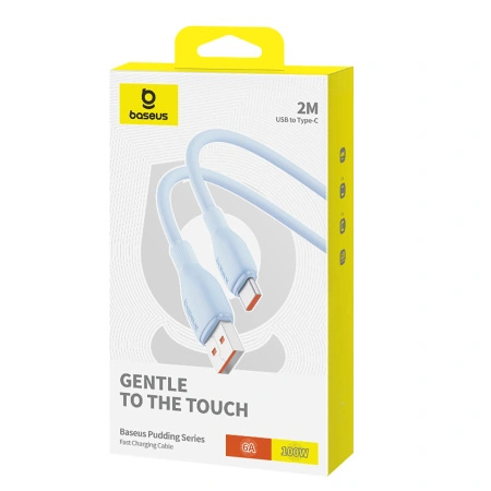 BASEUS KABEL USB-A DO USB-C 100W DO TELEFONÓW I LAPTOPÓW 2M SZYBKA