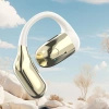 Słuchawka zauszna Dudao U4Pro Bluetooth uniwersalna do obu uszu - beżowo-złota