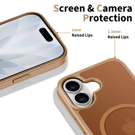 TECH-PROTECT BASICMAG MAGSAFE IPHONE 17 MATTE BROWN