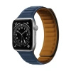 Magnetic Strap pasek do Watch 7/8 41mm magnetyczna opaska bransoleta bransoletka niebieski