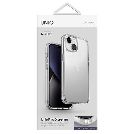 UNIQ etui LifePro Xtreme iPhone 14 Plus 6,7" przeźroczysty/crystal clear