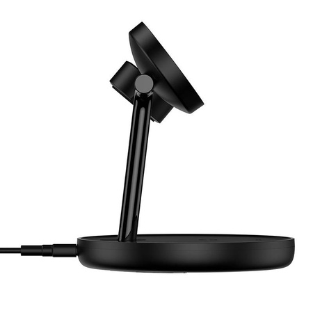 BASEUS ŁADOWARKA INDUKCYJNA STOJAK 3W1 DO MAGSAFE IPHONE 12 13 14 15 15W