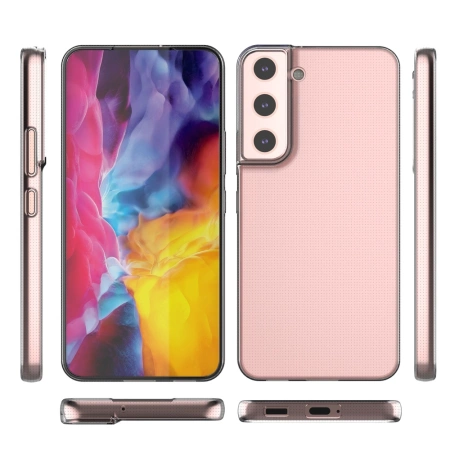 Żelowy pokrowiec etui Ultra Clear 0.5mm Samsung Galaxy S22 przezroczysty