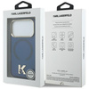 Etui Karl Lagerfeld IML K Head Logo      MagSafe do iPhone 17 Pro niebieski