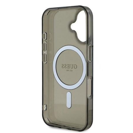 GUESS ETUI CASE HARDCASE IML GLITTER CIRCLE DO IPHONE 16 PLUS DO MAGSAFE