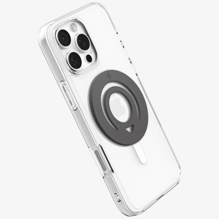 Uchwyt na telefon Spigen Dual Pop        MagSafe Phone Holder Slim szary marmur