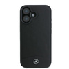 MERCEDES ETUI CASE HARDCASE POKROWIEC DO IPHONE 16 SKÓRA TEKSTUROWA