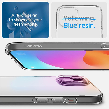Spigen Crystal Flex, crystal clear - iPhone 15