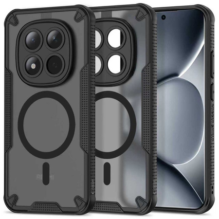 TECH-PROTECT RUGGED SHIELD MAGSAFE XIAOMI POCO M8 PRO / REDMI NOTE 15 PRO+ PLUS 5G MATTE BLACK