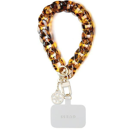 Etui Guess GUOUCBMC4MT Universal Big Hand Strap Acetate Acrylic 4G Charm