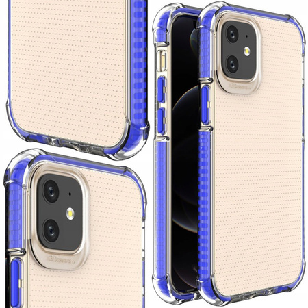 HURTEL SPRING ARMOR PANCERNE ETUI ŻELOWE DO IPHONE 12 MINI Z KOLOROWĄ RAMKĄ