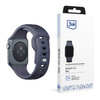 38/40/41/42 mm Gray (small) - 3mk Silicone Watch Strap for Apple