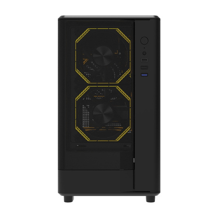 DARKFLASH OBUDOWA DB330M MESH DO KOMPUTERA ATX M-ATX Z SYSTEMEM WENTYLAC