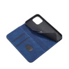 Magnet Fancy Case etui iPhone 14 Plus pokrowiec z klapką portfel podstawka niebieskie