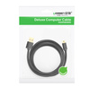 Ugreen 5-pinowy pozłacany  kabel USB - mini USB 0,5m czarny (US132)