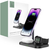 TECH-PROTECT QI15W-A22 ŁADOWARKA MAGNETYCZNA 3IN1 DO IPHONE 12 13 14 15 MAX
