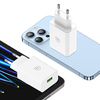 USAMS ŁADOWARKA SIECIOWA 18W Z KABLEM DO LIGHTNING IPHONE 11 12 13 14 15