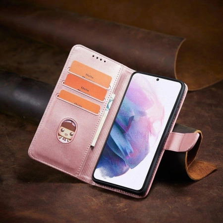 HURTEL MAGNET CASE POKROWIEC Z KLAPKĄ DO SAMSUNG GALAXY S22+ (S22 PLUS)