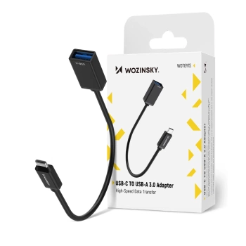 WOZINSKY ADAPTER USB-C 3.0 DO USB-A 3.0 OTG PRZEJŚCIÓWKA MĘSKI ŻEŃS
