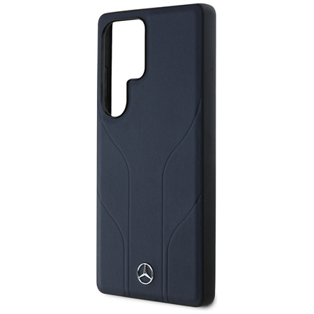 MERCEDES ETUI LEATHER DEBOSSED LINES DO SAMSUNG GALAXY S25 ULTRA WYTRZYMAŁE