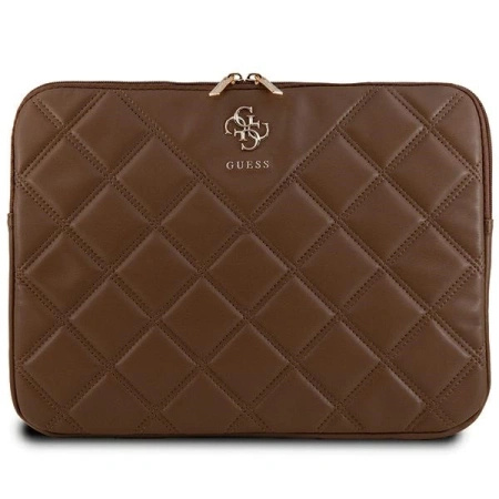 Guess Sleeve GUCS14ZPSQSSGW 14brązowy/brown Quilted 4G
