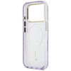 Etui Guess IML Shell Script Metal MagSafe do iPhone 17 Pro Max fioletowy