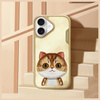 NIMMY ETUI CASE DO IPHONE 16 6.1 BIG EYED PET CAT OCHRONNE ANTYPOWIERNIOWE