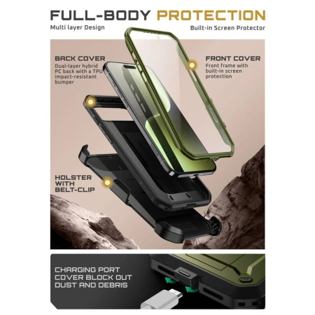 SUPCASE ETUI UB PRO DO IPHONE 17 AIR Z OCHRONĄ MAGSAFE I SYSTEMEM